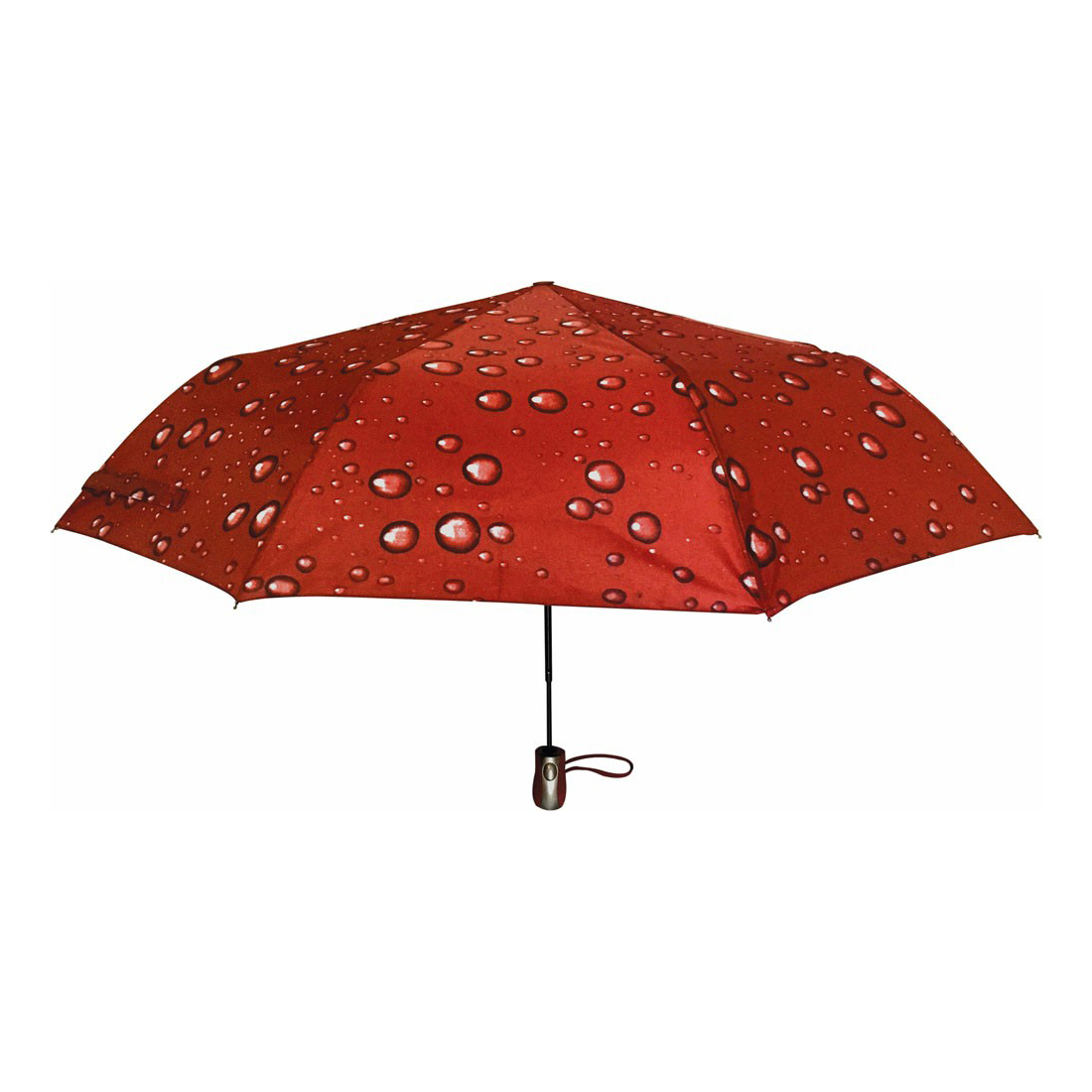 

Зонт скаладной женский полуавтоматический Raindrops 17416553, красный, 17416553