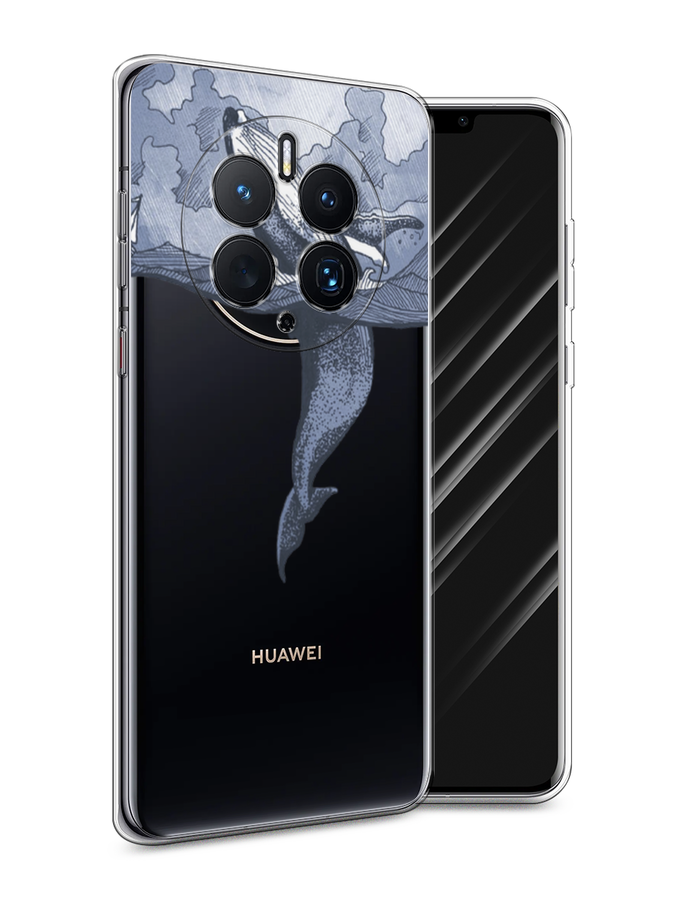 

Чехол Awog для Huawei Mate 50 Pro "Два измерения", Голубой;черный;прозрачный, 6109950-7