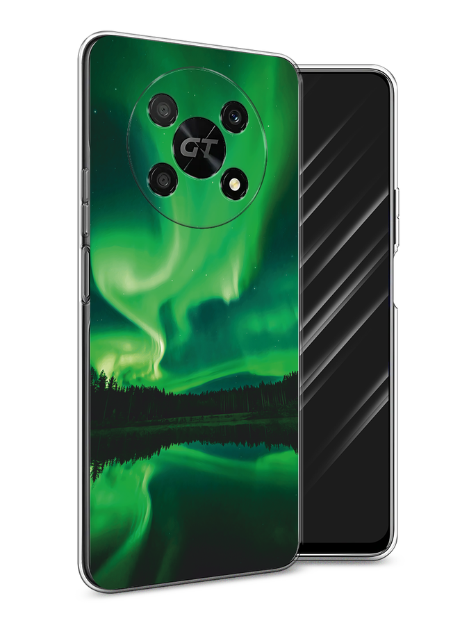 

Чехол Awog на Honor X40 GT "Ночные пейзажи 7", Зеленый;черный, 6120150-4