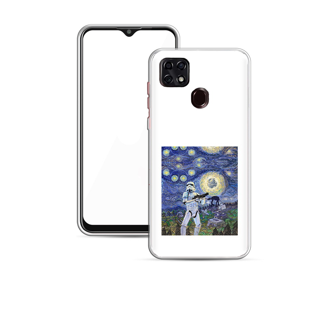 

Чехол MyPads Tocco для ZTE V2020 star wars звездная ночь (PT226946.457.23), Прозрачный, Tocco