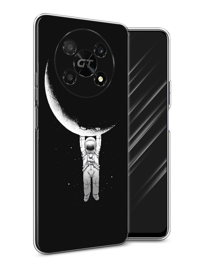 

Чехол Awog на Honor X40 GT "Космонавт", Белый;черный, 6120150-4