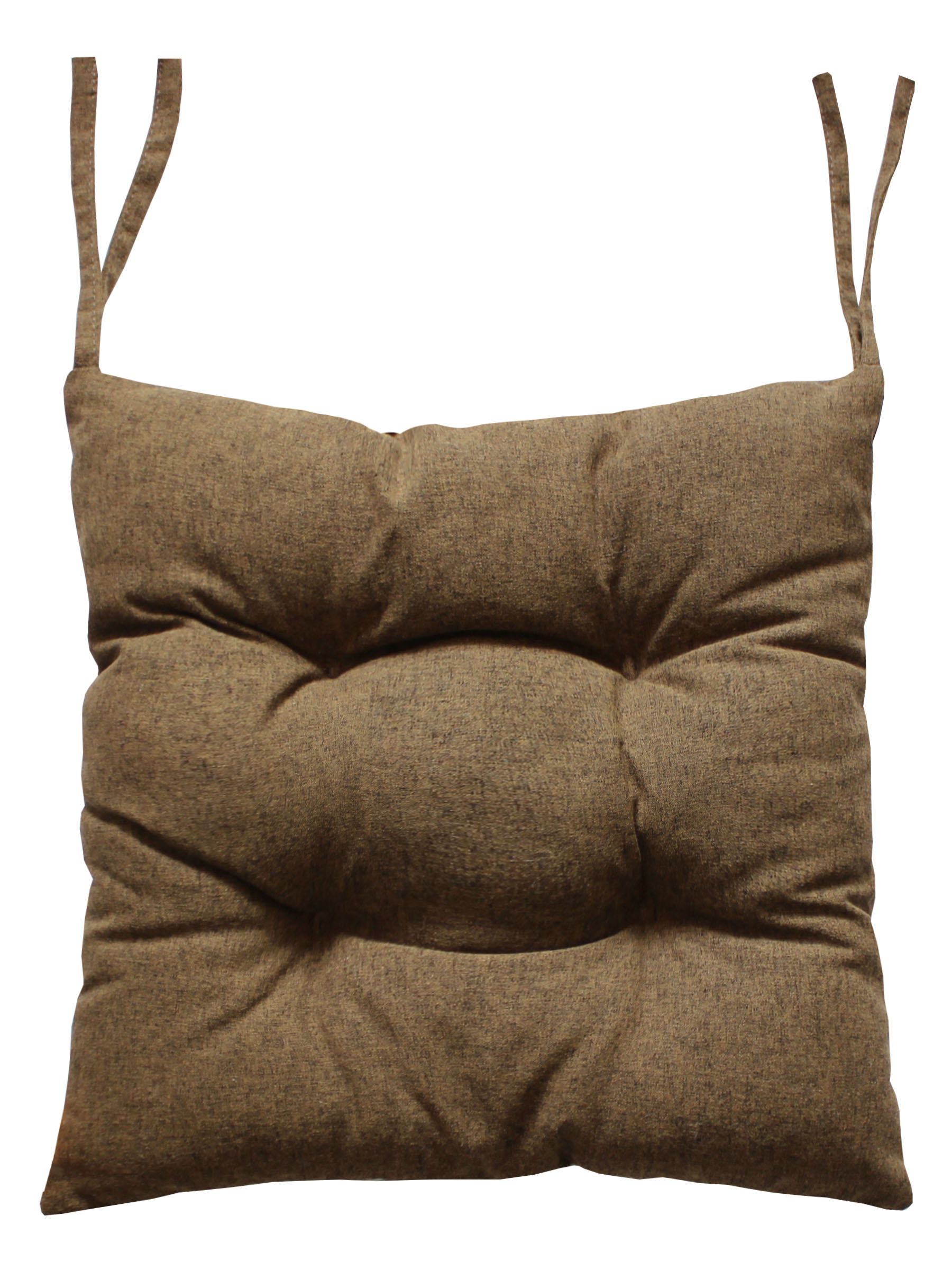 Подушка для сиденья МАТЕХ MELANGE LINE 42*42*13. Цвет светло-коричневый, арт.32-939