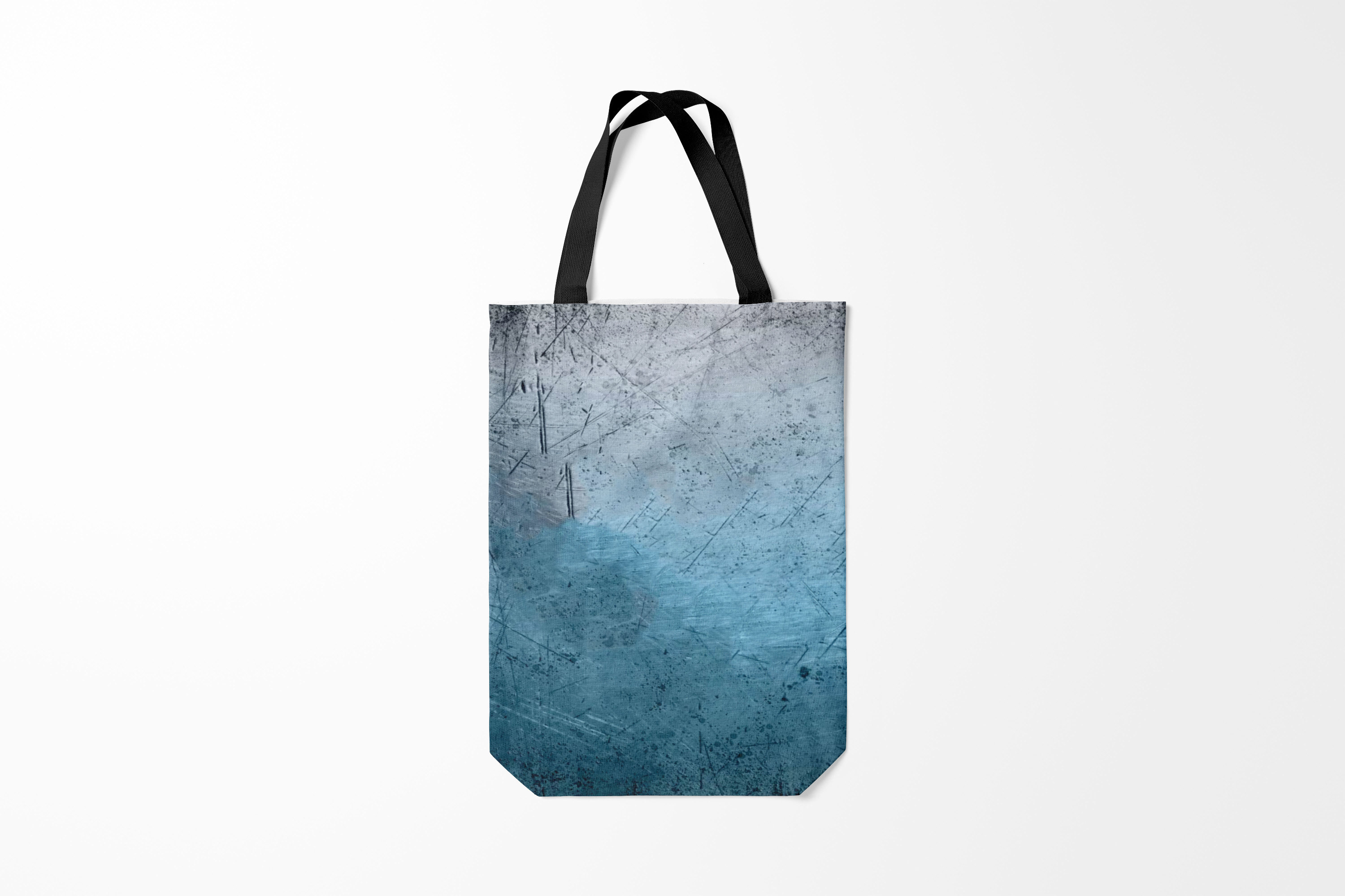 

Сумка шoппер унисекс Burnettie Текстуры Blue Glass, голубой, Текстуры Blue Glass