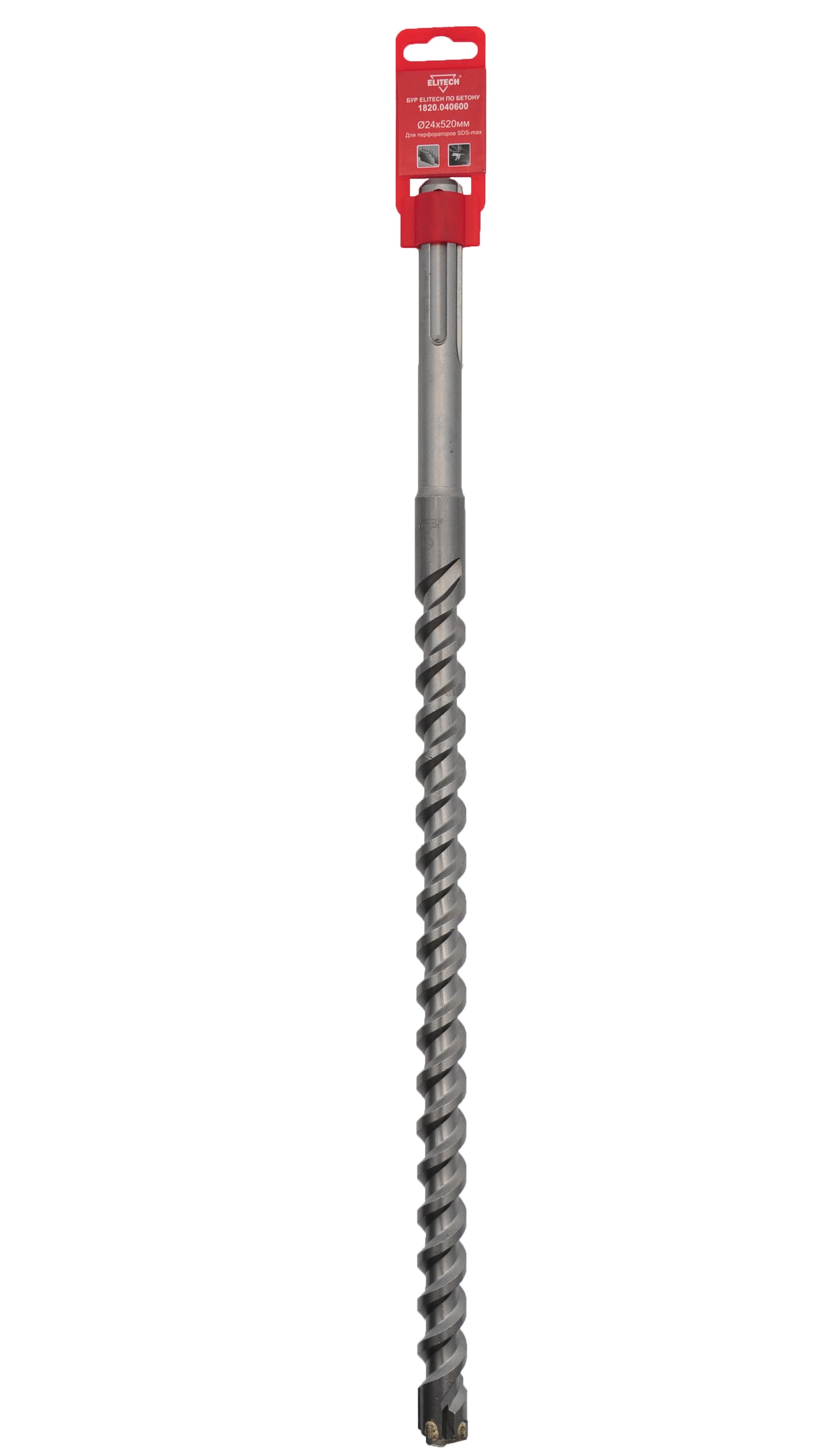 

Бур (24х520 мм; SDS-max) Elitech 1820.040600