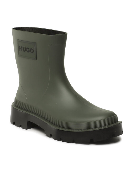Резиновые ботинки женские HUGO BOSS 50487964 зеленые 40 EU