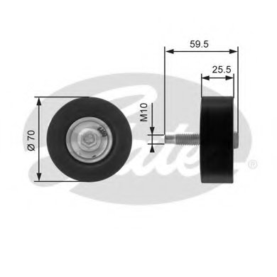 

Ролик приводного ремня GATES T36200