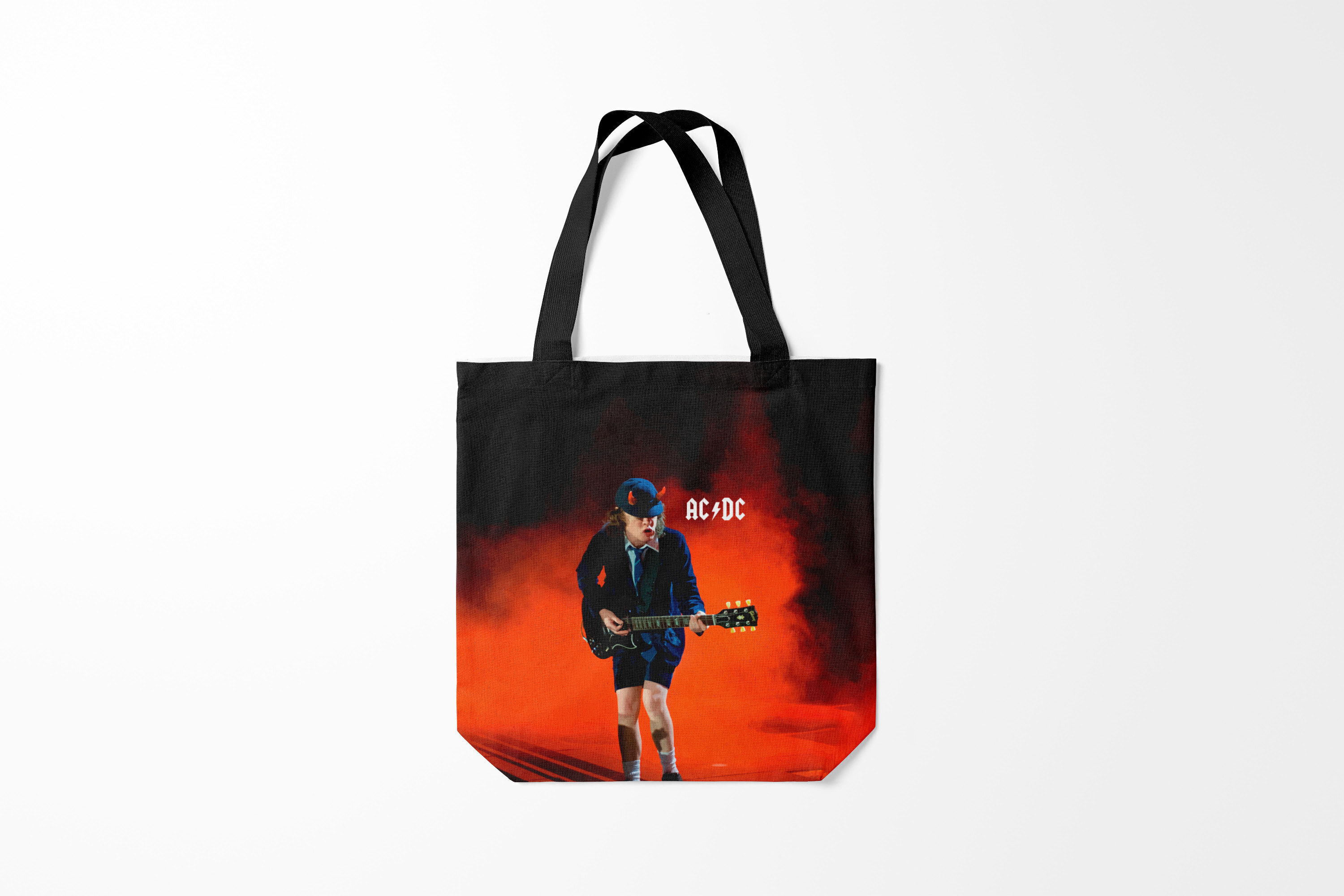 

Сумка шoппер унисекс Burnettie AC/DC AC DC, черный, AC/DC AC DC