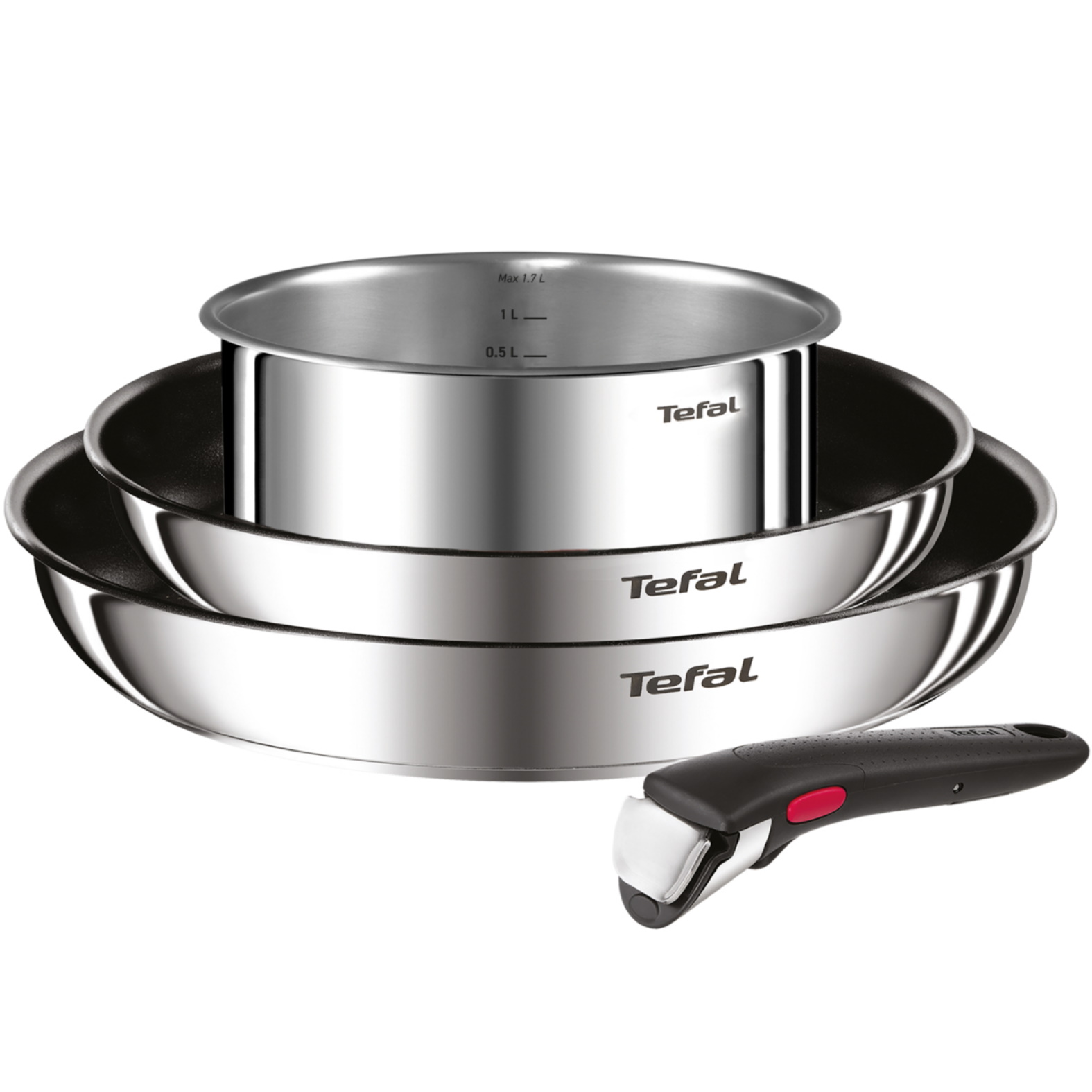 Набор посуды со съемной ручкой Tefal Ingenio Cook Eat L881S404, 4 предмета