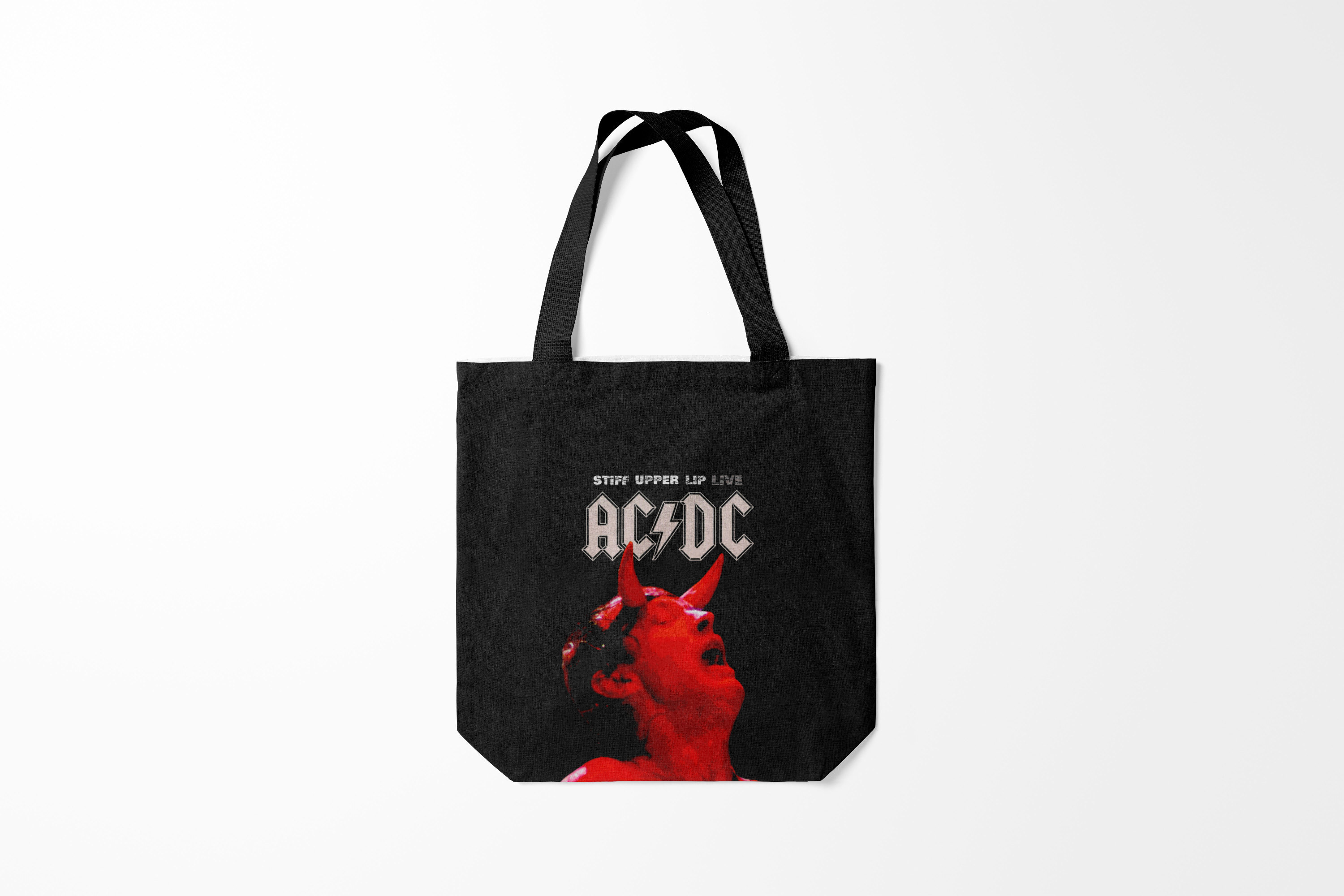 

Сумка шoппер унисекс Burnettie AC/DC AC DC, красный, AC/DC AC DC