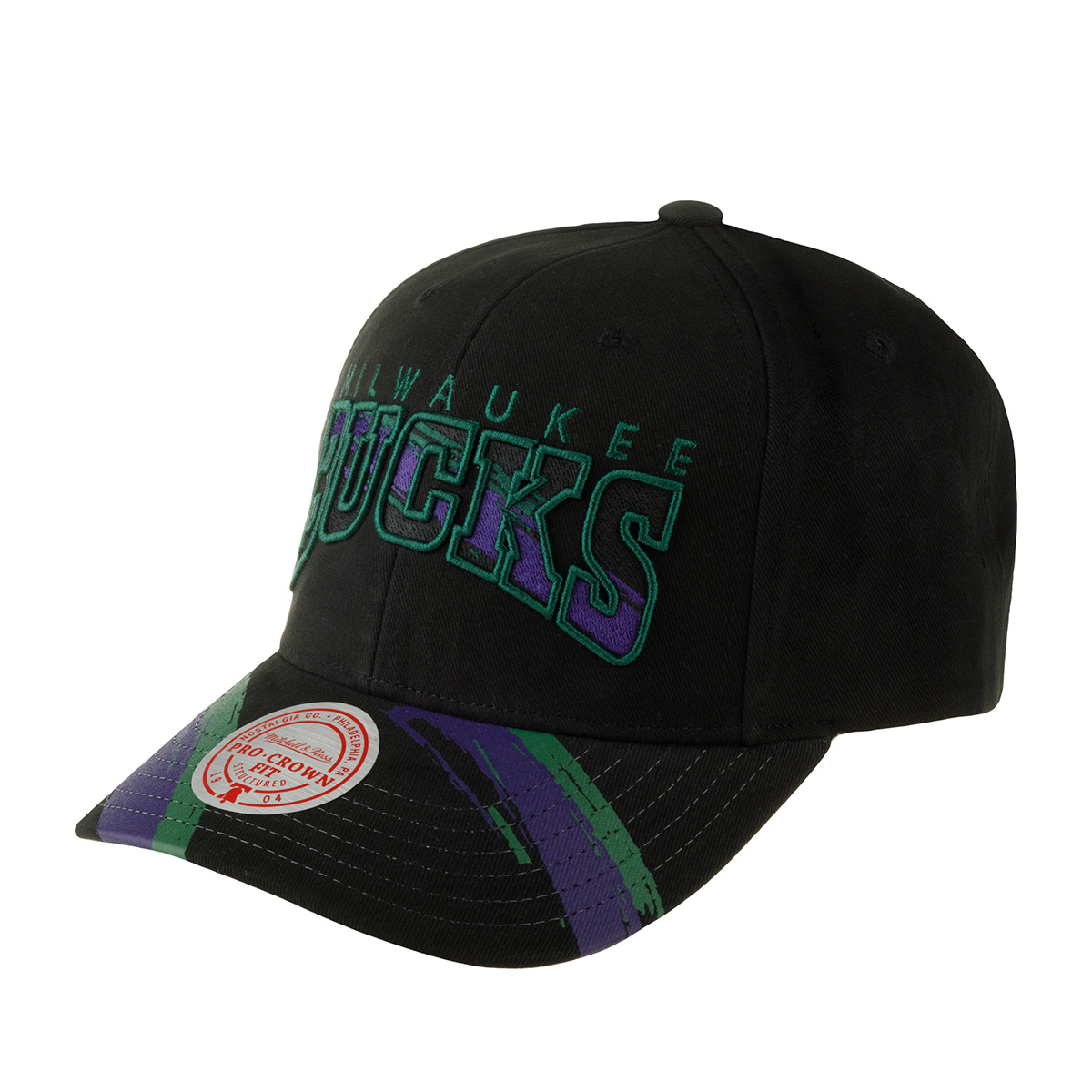 

Бейсболка унисекс Mitchell&Ness HHSS5813-MBUYYPPPBLCK Milwaukee Bucks NBA черная, Черный, HHSS5813-MBUYYPPPBLCK Milwaukee Bucks NBA