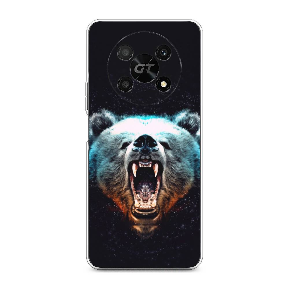 

Чехол Awog на Honor X40 GT "Медведь", Коричневый;голубой;черный, 6120150-2