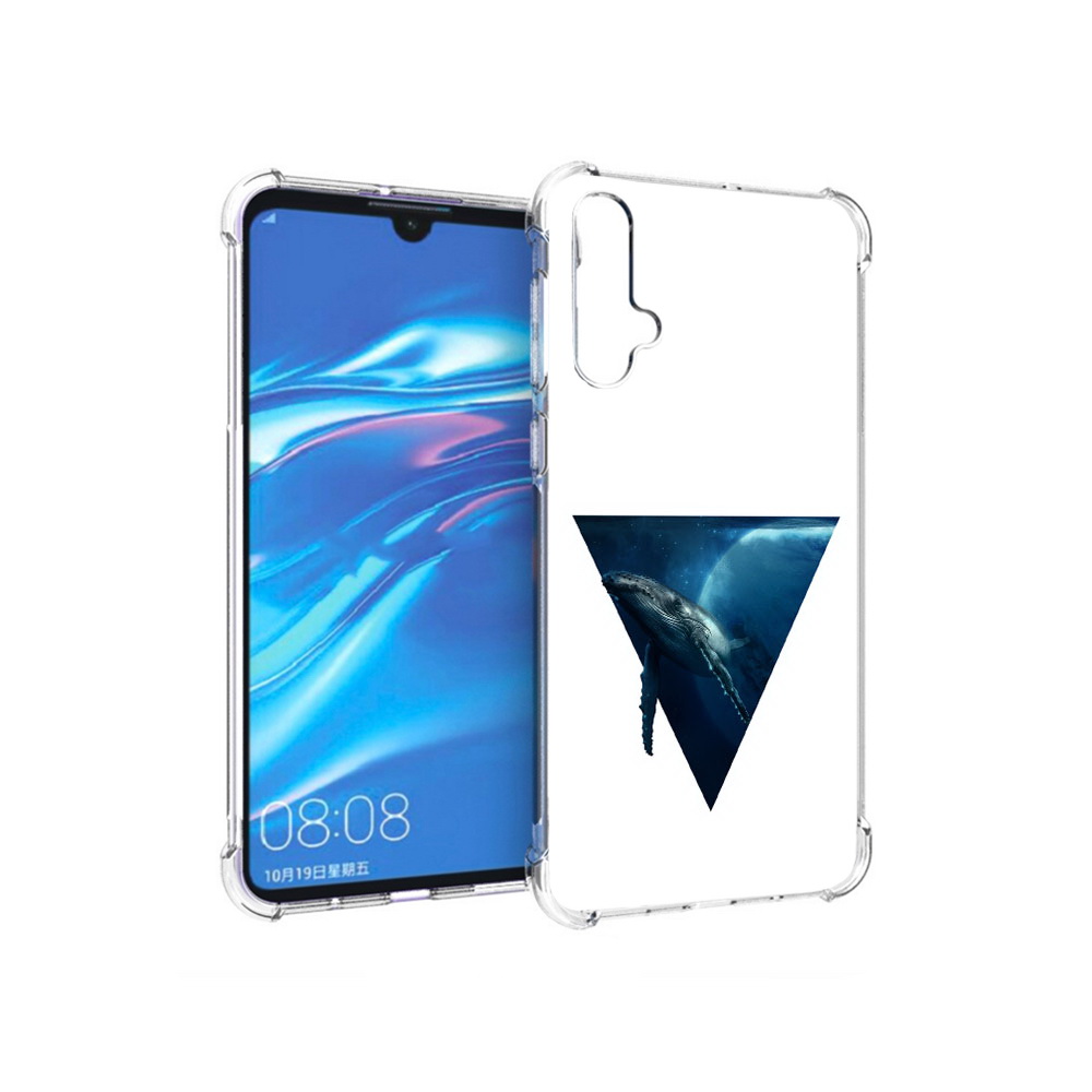 

Чехол MyPads Tocco для Huawei Nova 5 3D кит, Прозрачный, Tocco
