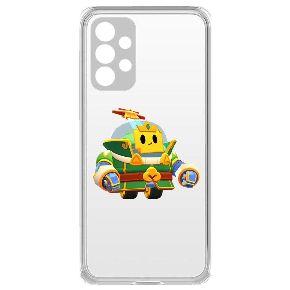 

Чехол-накладка Brawl Stars-Изумрудный Принц Спраут для Samsung Galaxy A73 5G (A736)