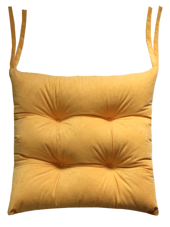

Подушка для сиденья МАТЕХ VELOURS LINE 42*42*13. Цвет горчичный, арт. 37-576, VELOURS