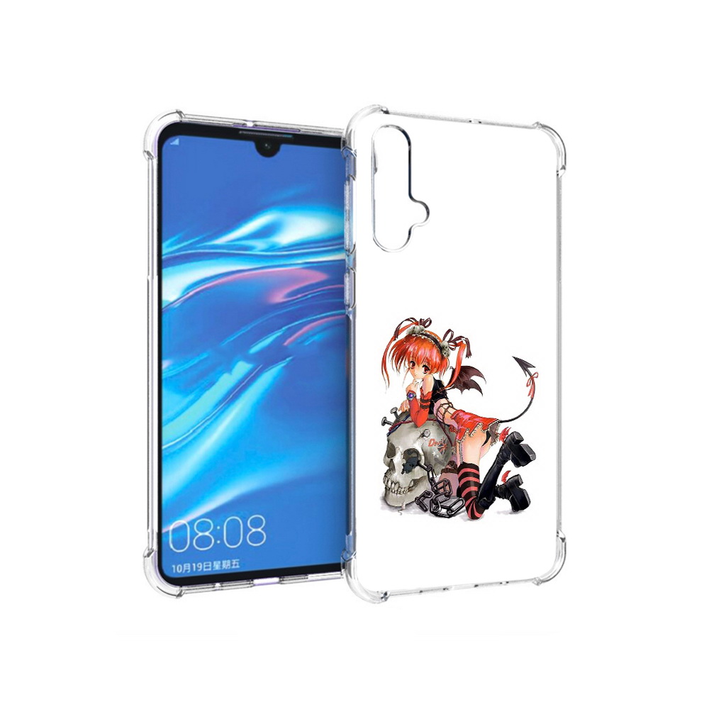 

Чехол MyPads Tocco для Huawei Nova 5 аниме, Прозрачный, Tocco