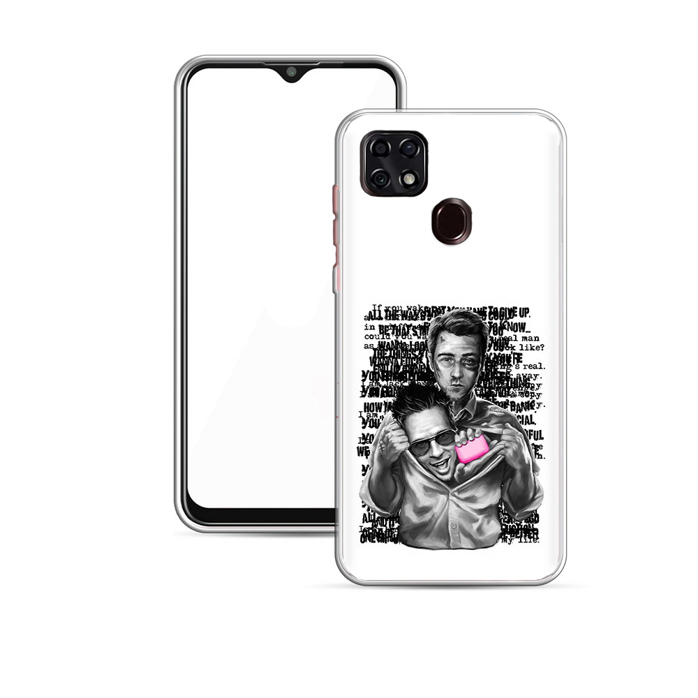 

Чехол MyPads Tocco для ZTE V2020 бойцовский клуб (PT226946.457.242), Прозрачный, Tocco