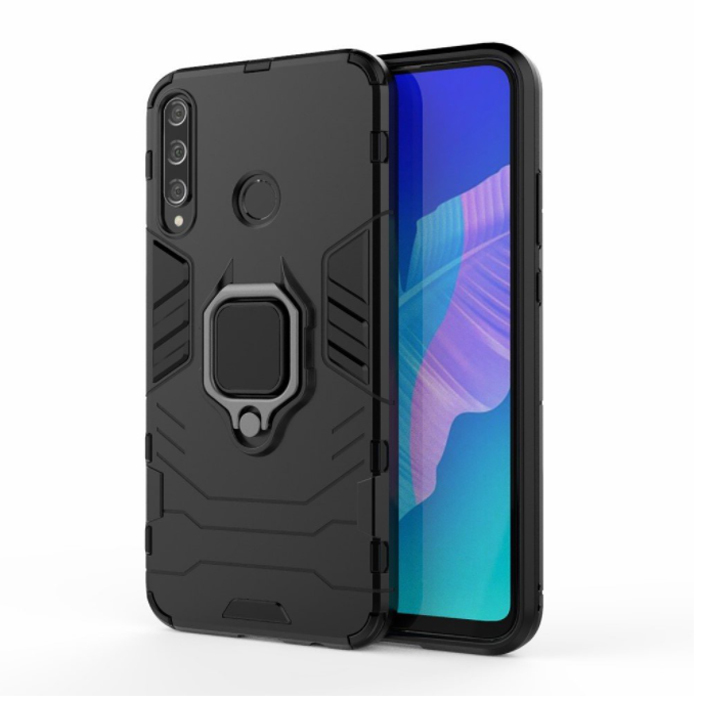 

Чехол противоударный для Huawei P40 Lite E/Y7p, Armor Ring Holder, черный, Huawei P40 Lite E / Y7p