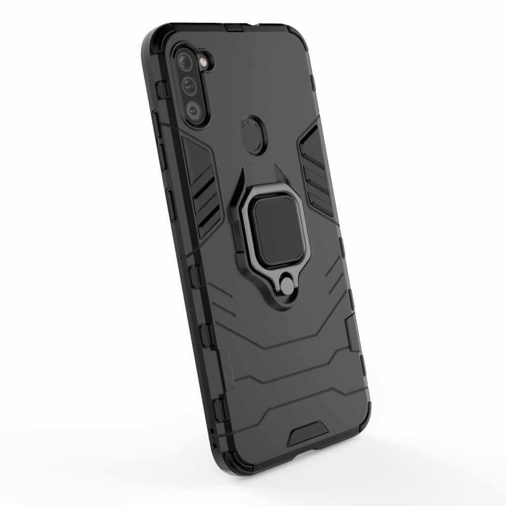 

Чехол противоударный для Samsung Galaxy A11, Armor Ring Holder, черный, Samsung Galaxy A11