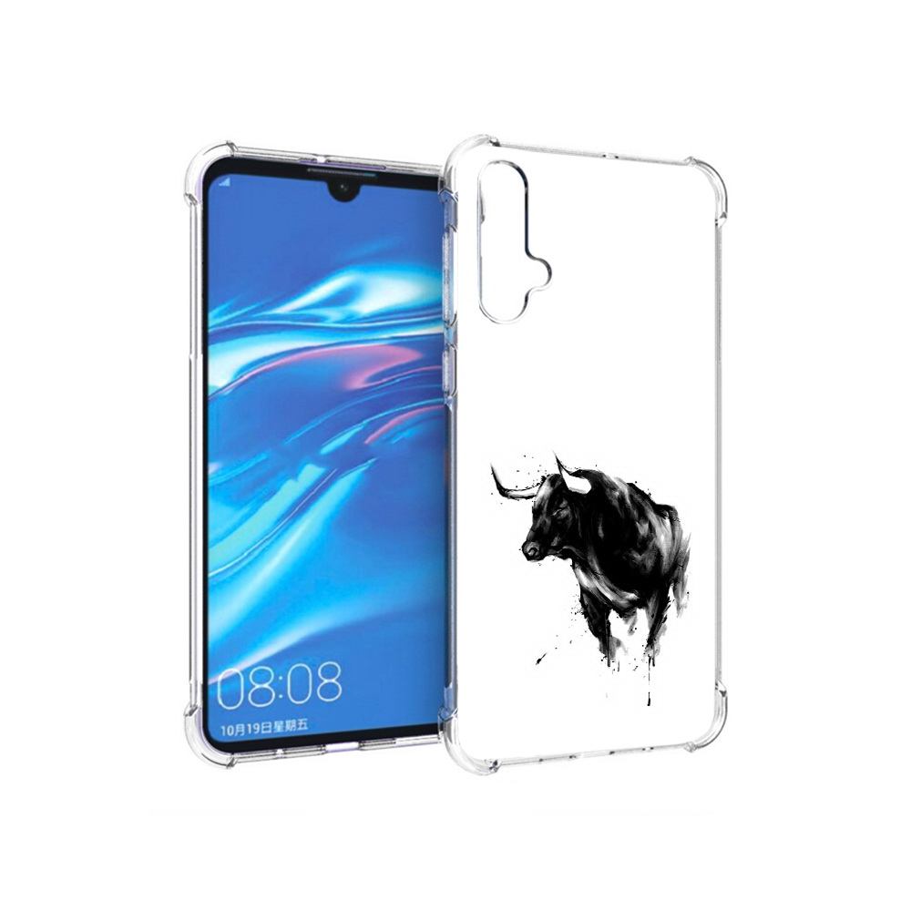 Чехол MyPads Tocco для Huawei Nova 5 бык