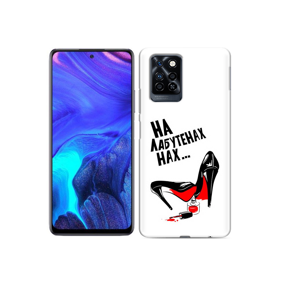 

Чехол MyPads Tocco для Infinix Note 10 Pro на лабутенах, Прозрачный, Tocco