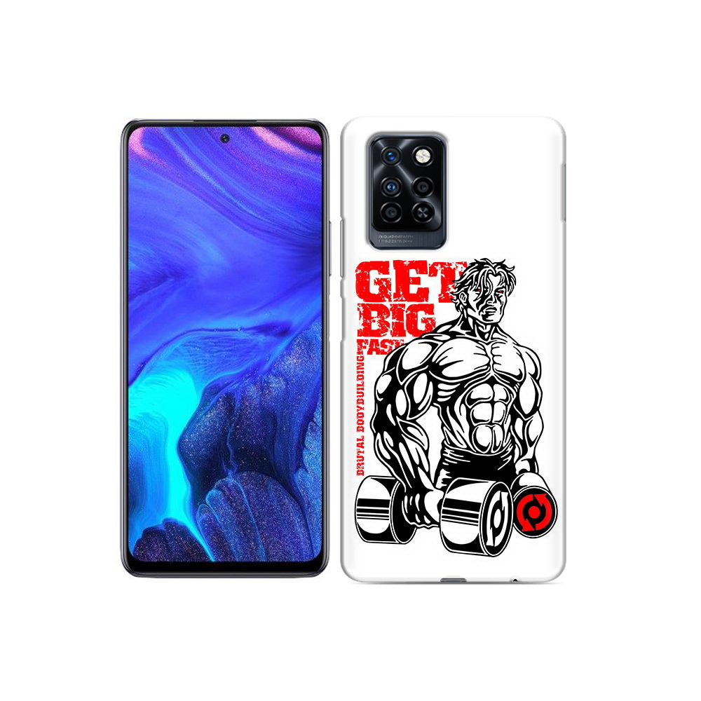 

Чехол MyPads Tocco для Infinix Note 10 Pro накаченное тело, Прозрачный, Tocco