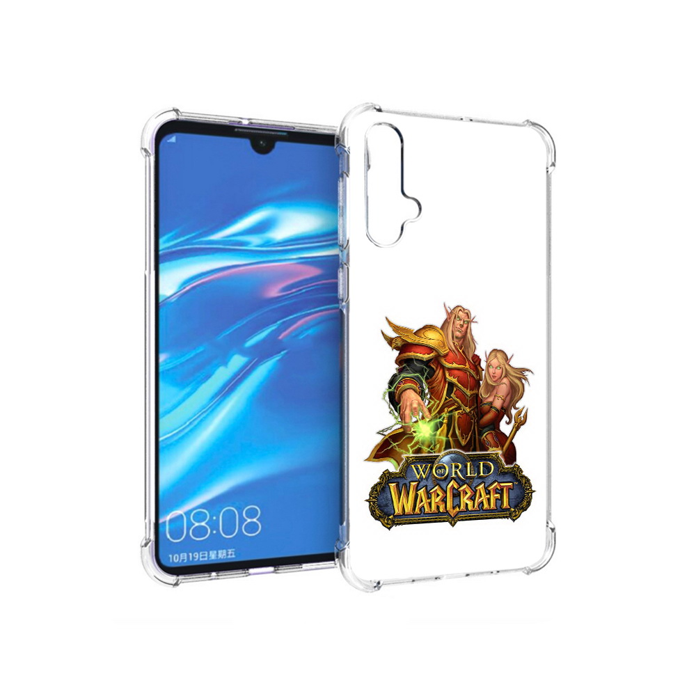 

Чехол MyPads Tocco для Huawei Nova 5 варкрафт2, Прозрачный, Tocco