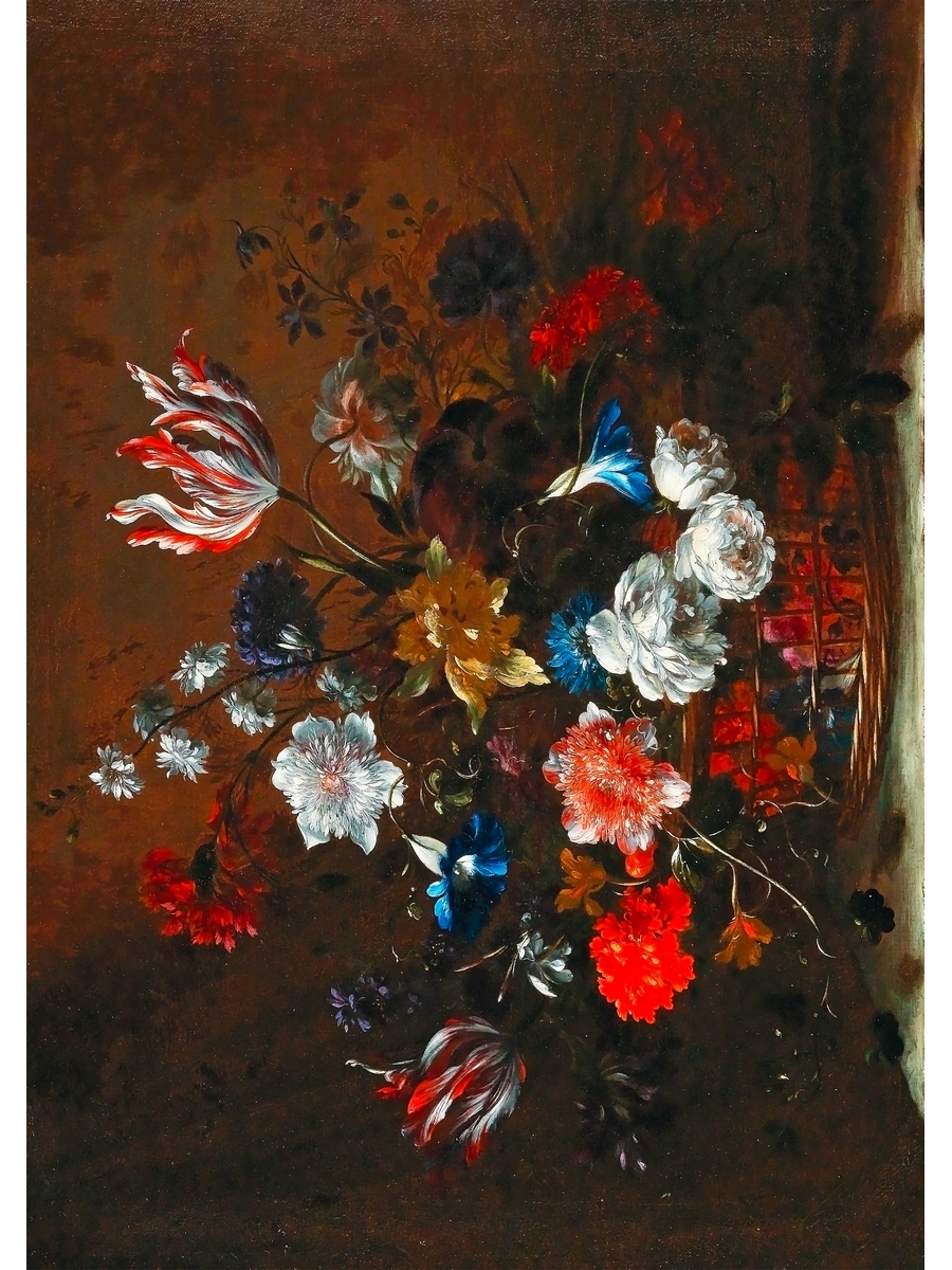 фото Постер drabs а2 николя баудессон - цветы в корзине