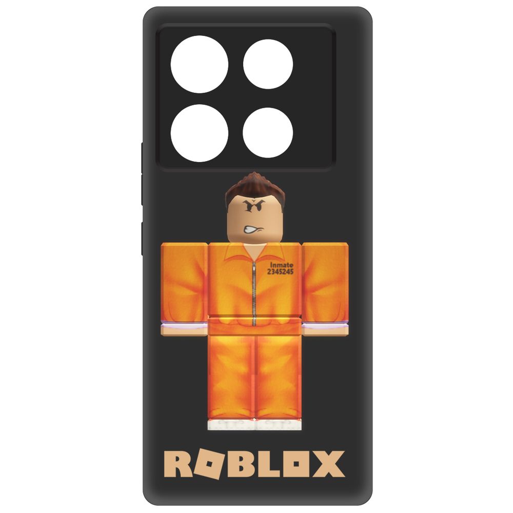 

Чехол-накладка Krutoff Soft Case Roblox-Заключенный для INFINIX Note 40 Pro 5G черный