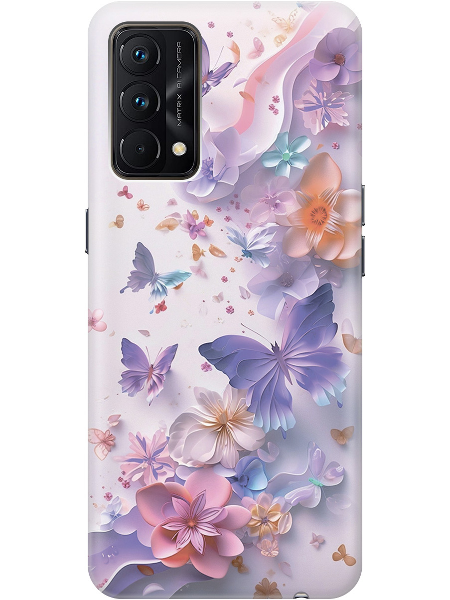 

Силиконовый чехол на Realme GT Master Edition с принтом 873781, Прозрачный;розовый;фиолетовый, 740190222