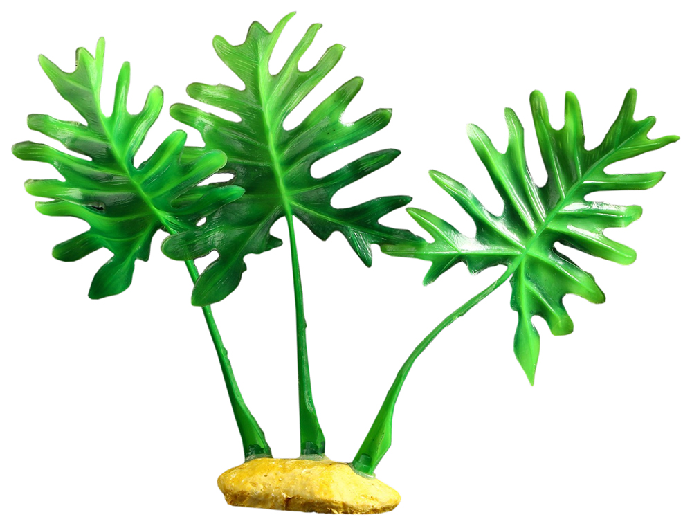 Растение искусственное, аквариумное, 4 х 6 х 16 см