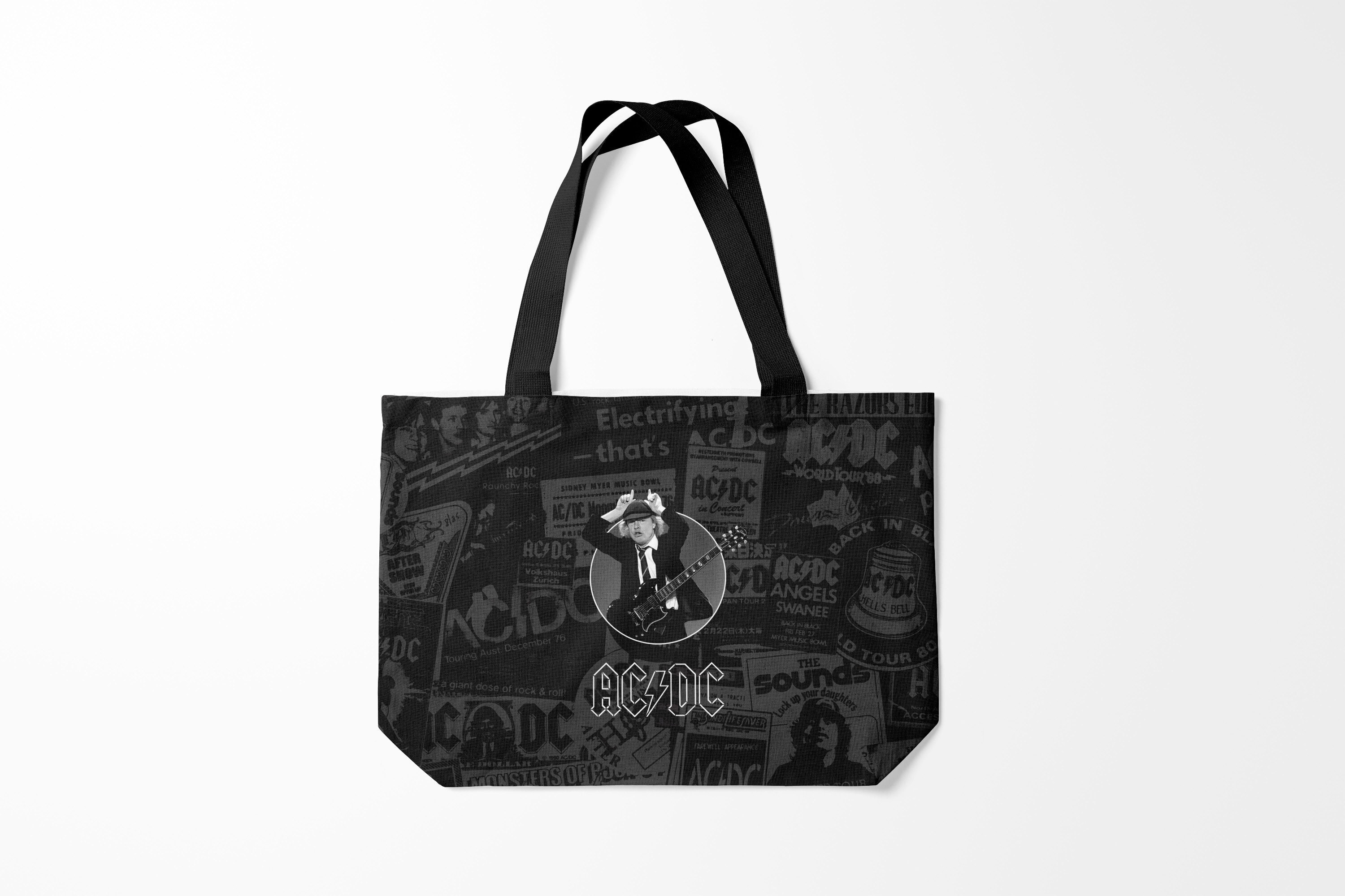 

Сумка шoппер унисекс Burnettie AC/DC ACDC, черный, AC/DC ACDC