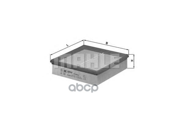 

Воздушный фильтр Mahle/Knecht LX220