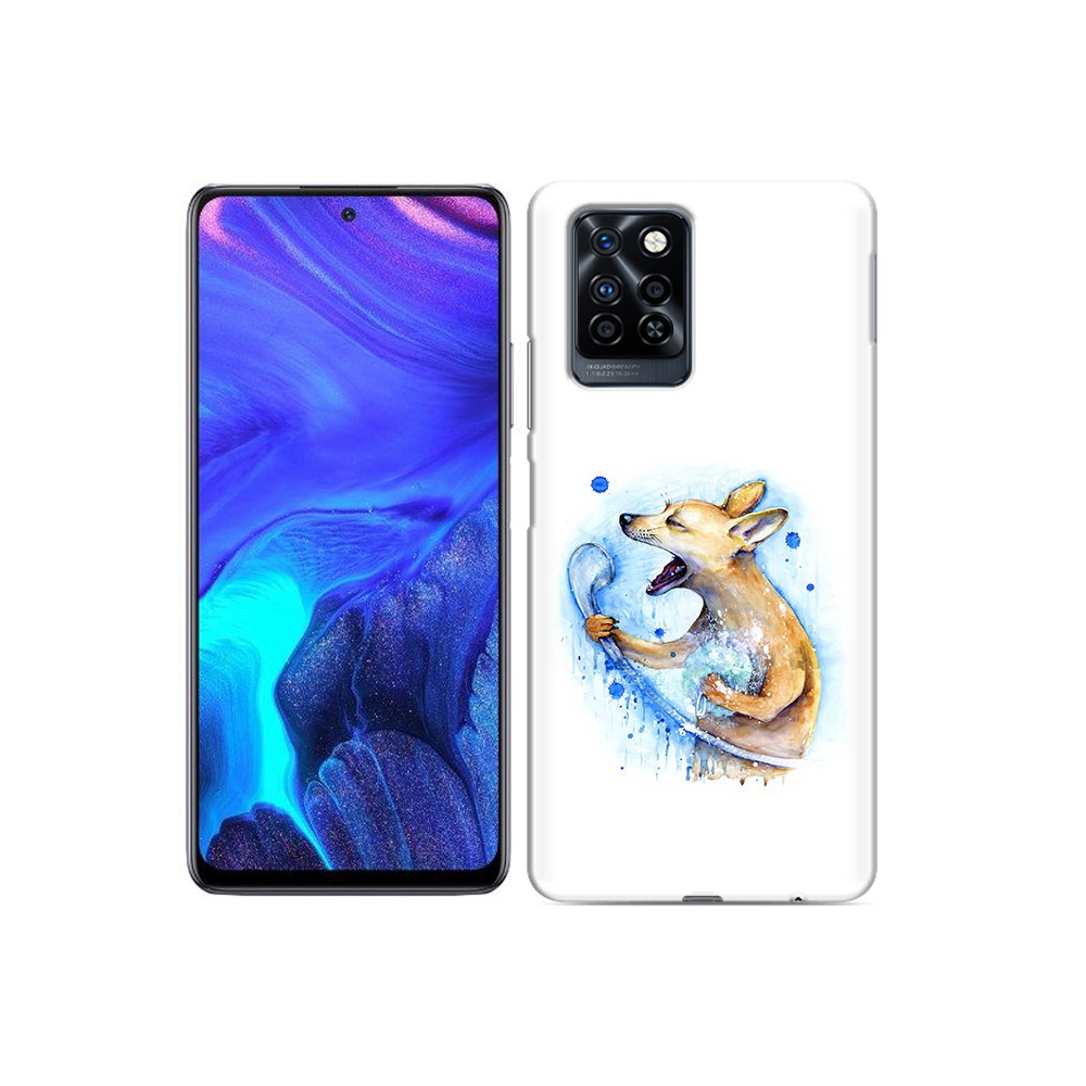 

Чехол MyPads Tocco для Infinix Note 10 Pro пение в душе, Прозрачный, Tocco