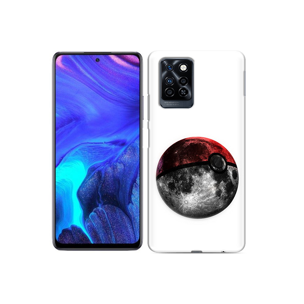 

Чехол MyPads Tocco для Infinix Note 10 Pro планета покебол, Прозрачный, Tocco