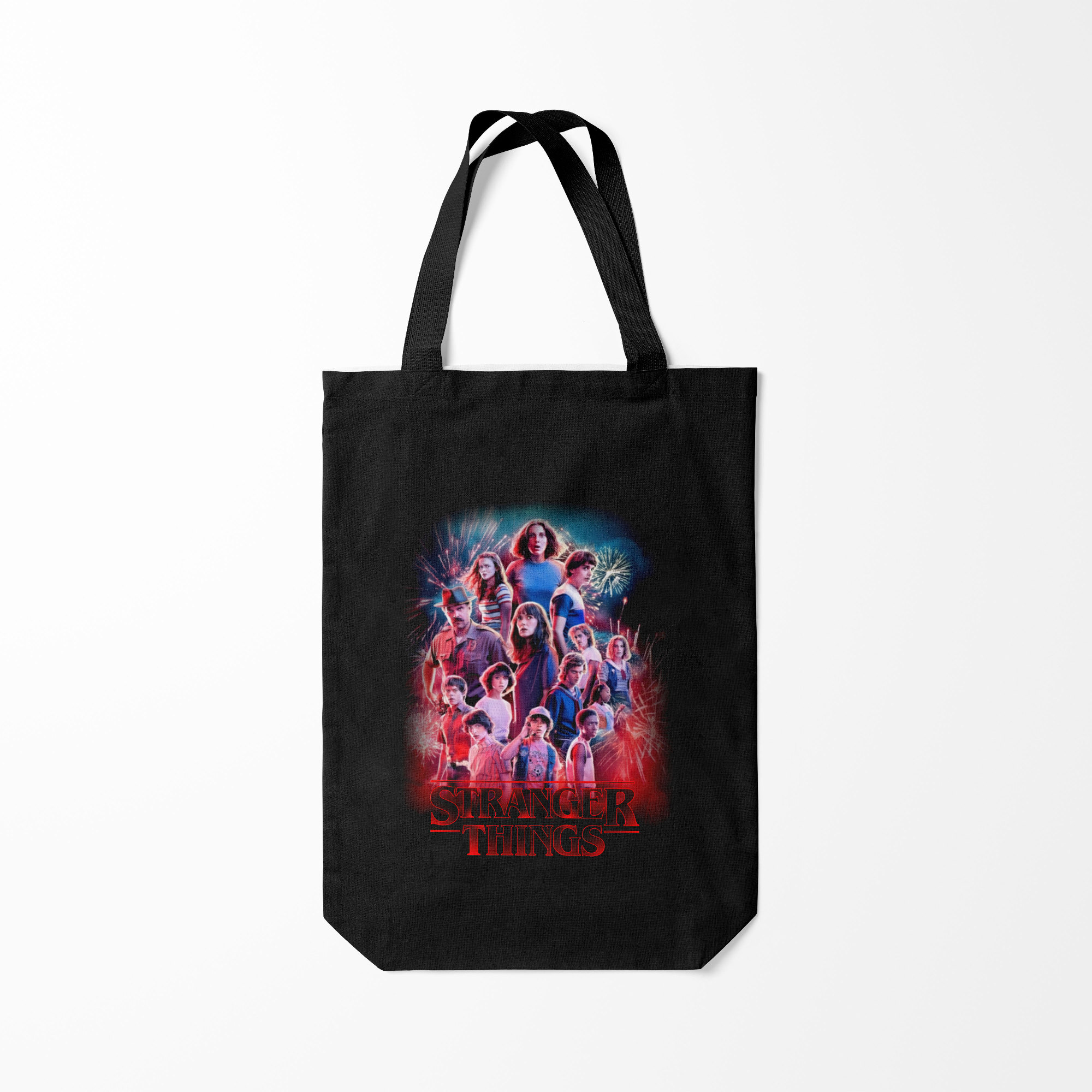 

Сумка шoппер унисекс Burnettie STRANGER THINGS ОЧЕНЬ СТРАННЫЕ ДЕЛА, черный, STRANGER THINGS ОЧЕНЬ СТРАННЫЕ ДЕЛА