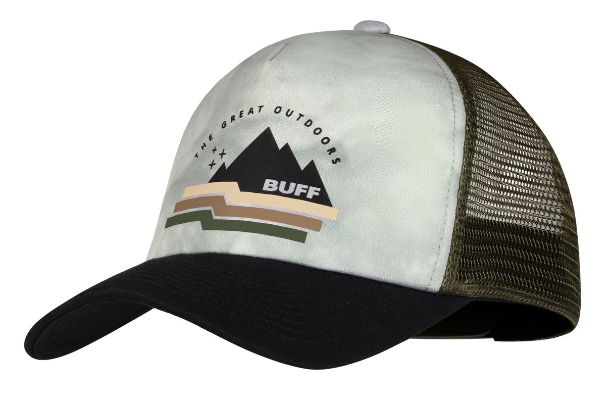 фото Бейсболка унисекс buff trucker cap черная, р. 59