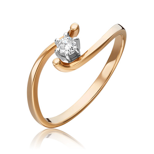 

Кольцо из золота р. , PLATINA jewelry 01-0411-00-101-1111-30, бриллиант, 01-0411-00-101-1111-30