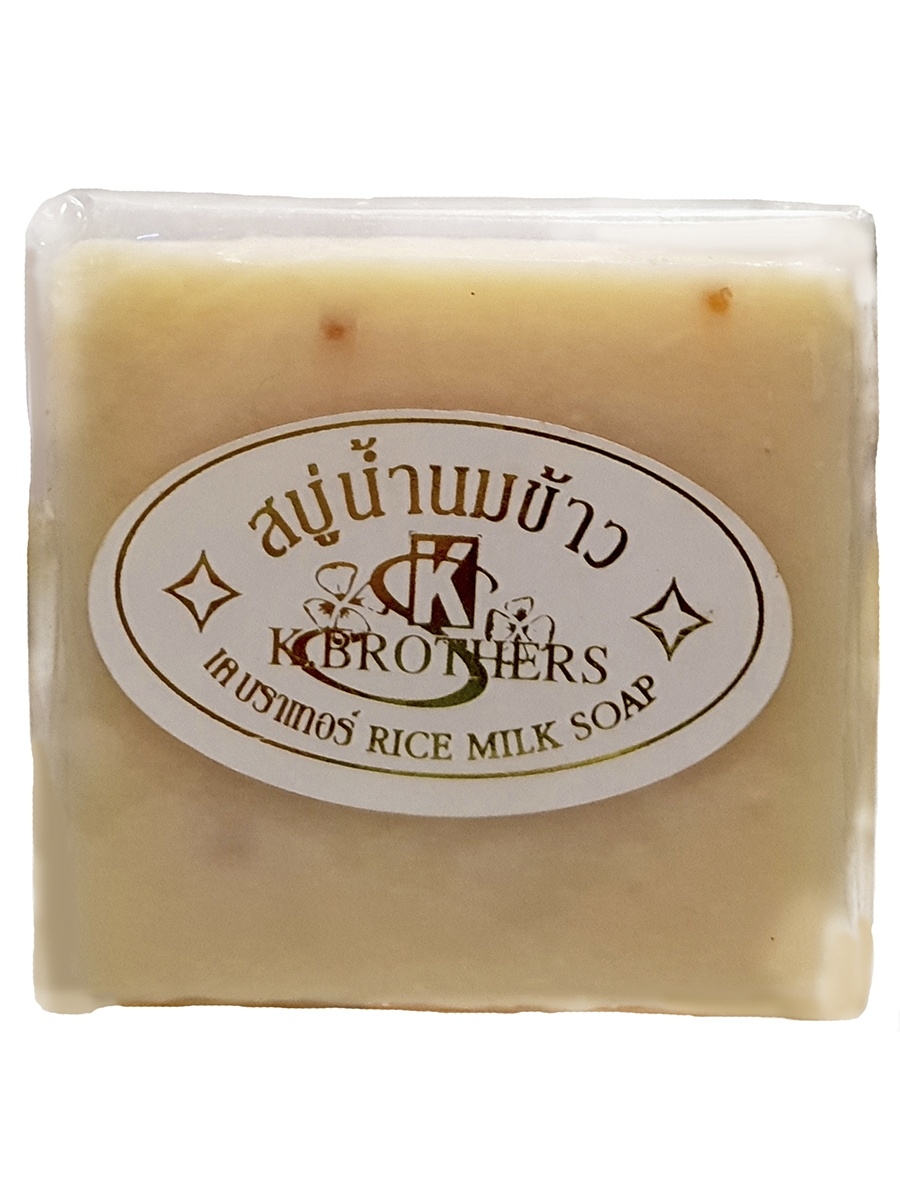 Мыло для лица K.Brothers Rice Milk Soap с рисовым молочком лосьон для лица guerlain abeille royale fortifying lotion с маточным молочком 150 мл