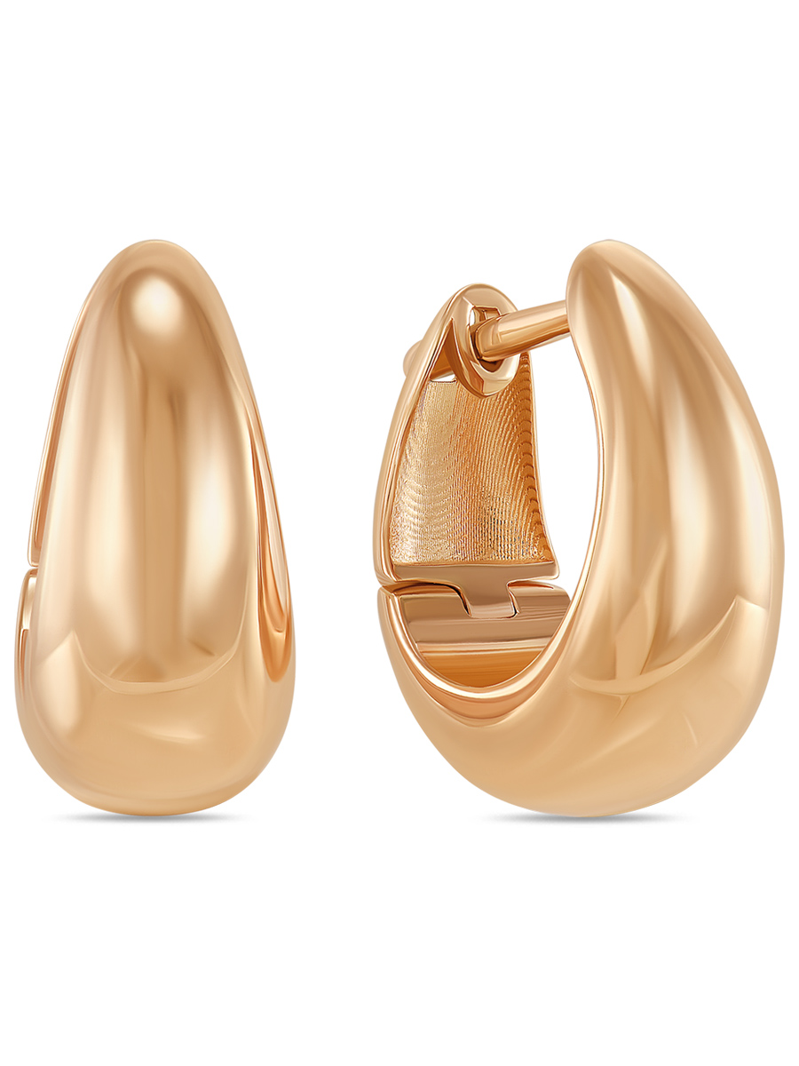 Серьги из золота MIUZ Diamonds (Московский ювелирный завод) E01-60375-Z