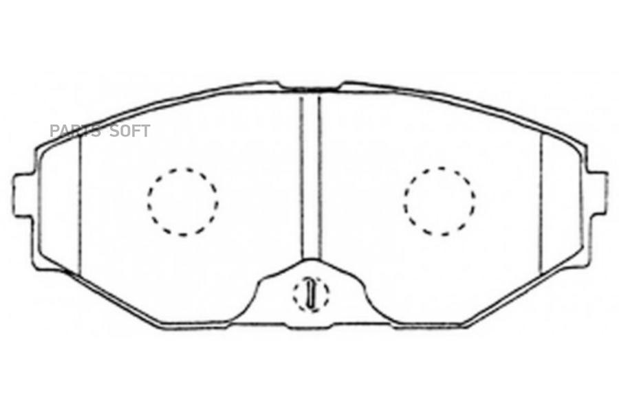 

Тормозные колодки SB Nagamochi BP22261