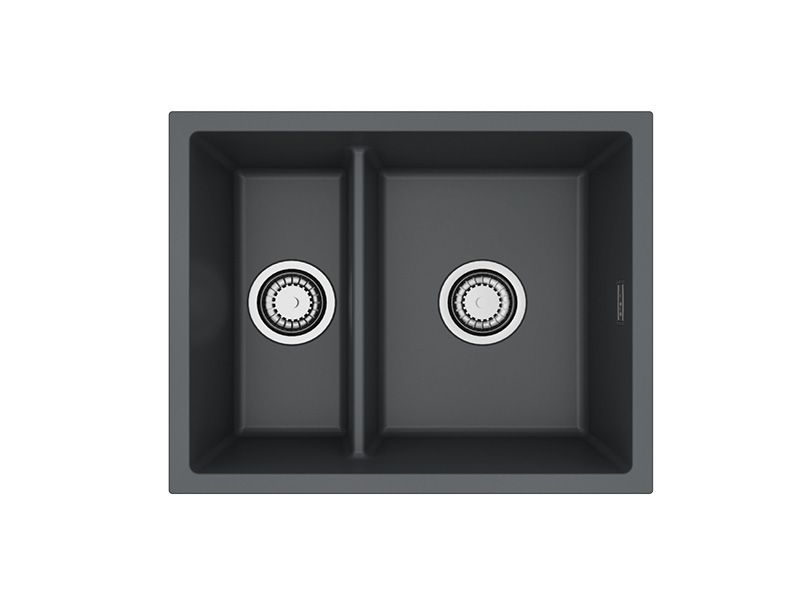 

Мойка ALVEUS GRANITAL OMNI 50 DEEP BLACK-G90 550x450x198 с сифоном 1150070, Черный, OMNI 50
