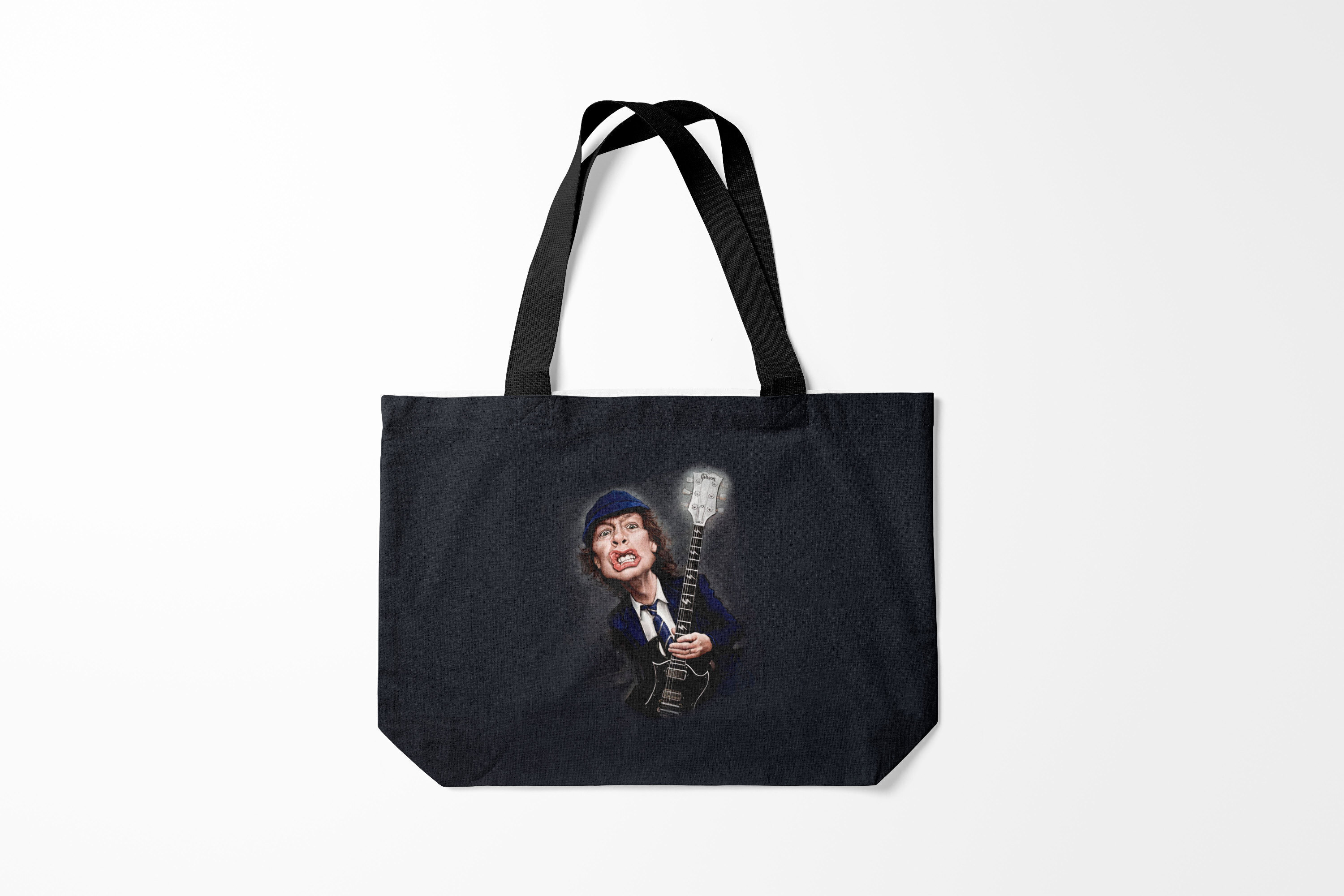 

Сумка шoппер унисекс Burnettie AC/DC run for your life, разноцветный, AC/DC run for your life