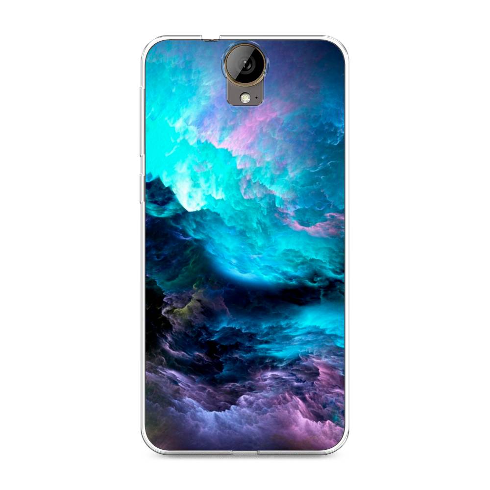 

Чехол Awog на HTC One E9 Plus "Бирюзовое небо", Фиолетовый;черный, 102250-4