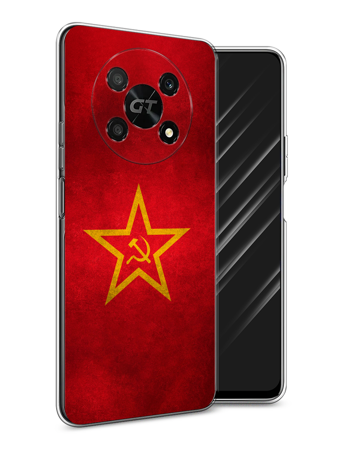 

Чехол Awog на Honor X40 GT "Красное знамя", Желтый;красный, 6120150-10