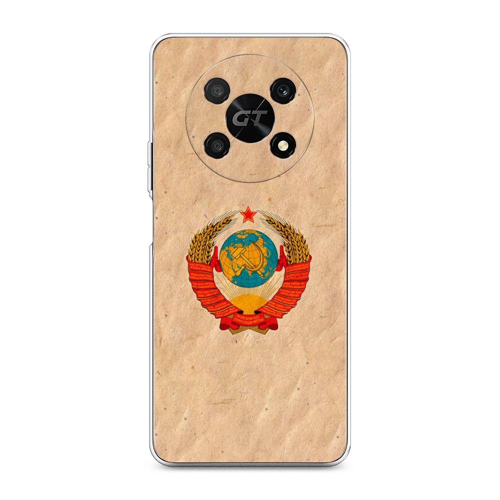 

Чехол Awog на Honor X40 GT "Союз пролетариев", Бежевый;красный, 6120150-10