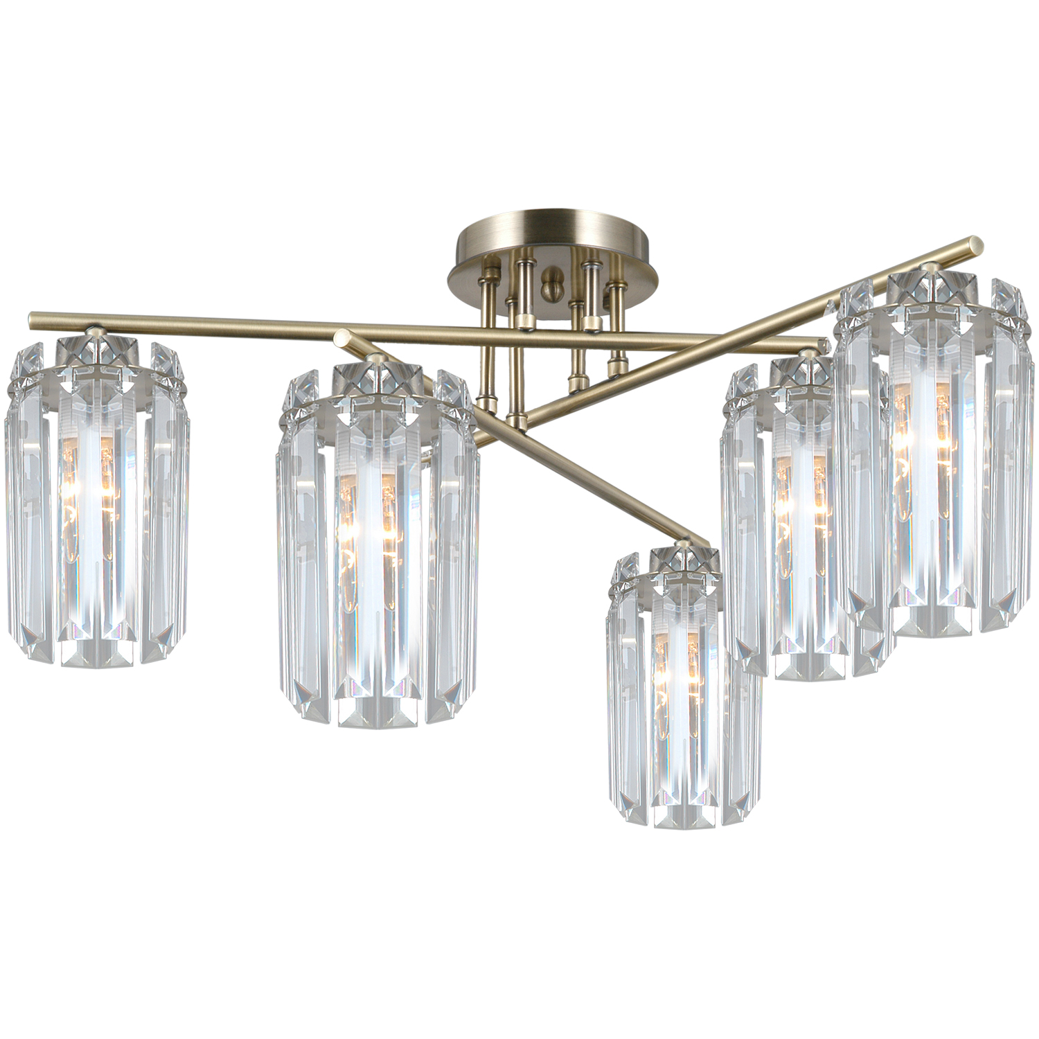 

Люстра потолочная illumico IL3566-6CSQ-24 AB LYRA