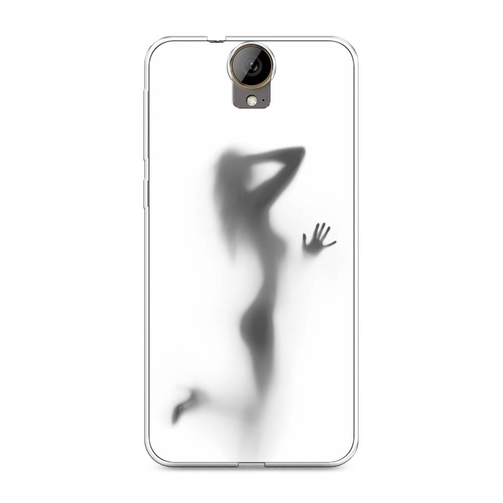 

Чехол Awog на HTC One E9 Plus "Стекло в душе", Белый;серый;черный, 102250-7