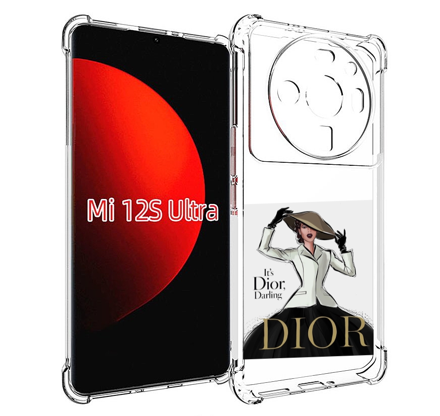

Чехол MyPads drawings of sketches для Xiaomi 12S Ultra, Прозрачный, Tocco