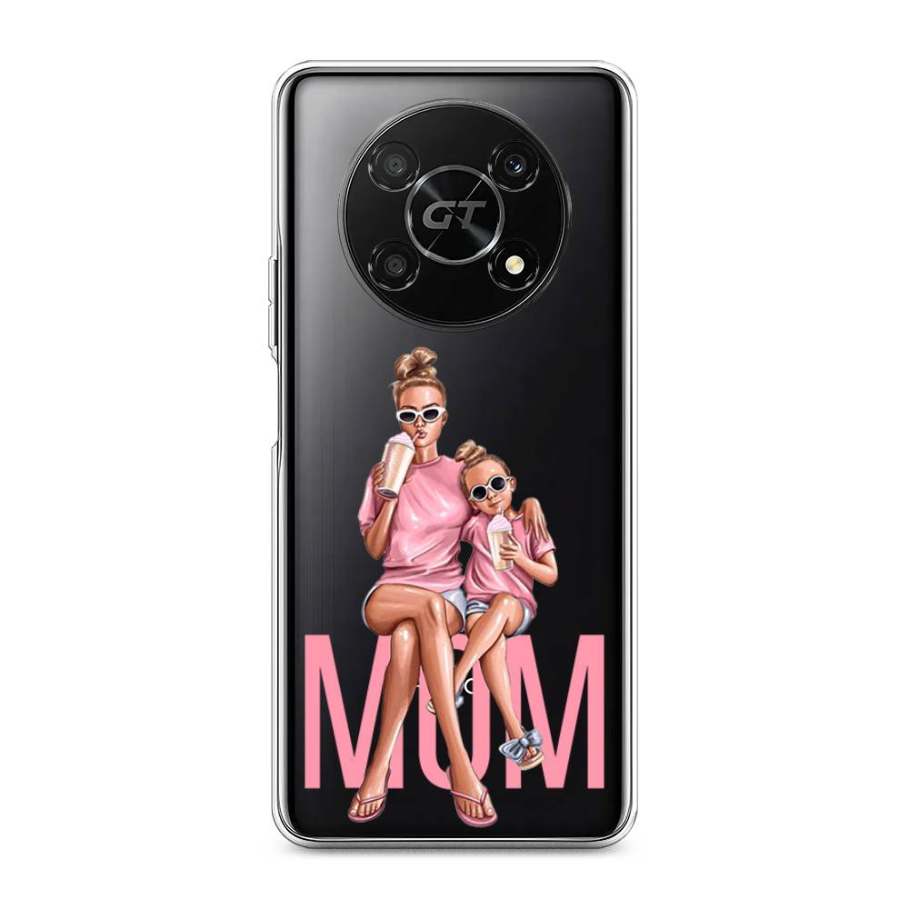 

Чехол Awog на Honor X40 GT "Lovely mom", Бежевый;розовый;прозрачный, 6120150-7