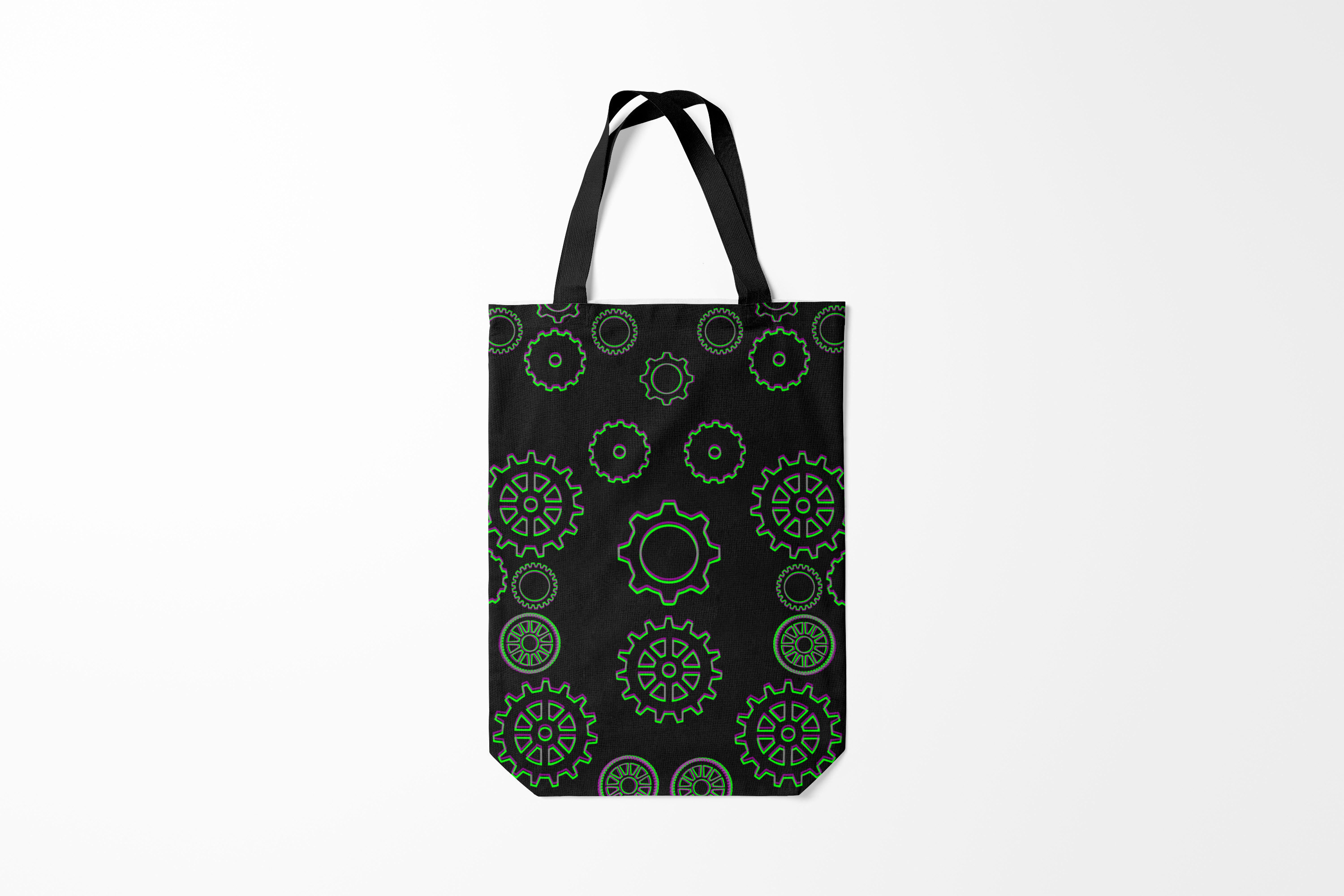 

Сумка шoппер унисекс Burnettie Стимпанк Gears steampunk, черный, Стимпанк Gears steampunk